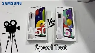 Samsung Galaxy A51 vs Samsung Galaxy A50s speed Test