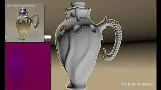 Elixir design based on AI generated image