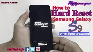 Hard reset samsung Galaxy S9,S9 plus ,