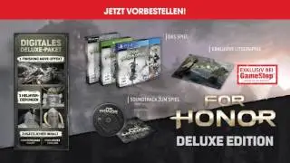 Exklusiv bei GameStop: For Honor Deluxe Edition - jetzt vorbestellen!