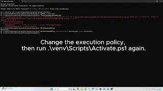 How to activate a Python virtual environment on Windows?