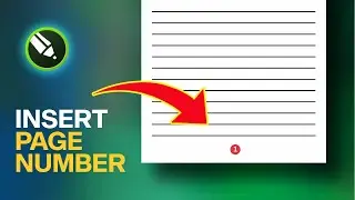 How to Insert Page Number in CorelDraw