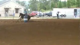 Shannon and Miss HollySpeed at Rabun Arena