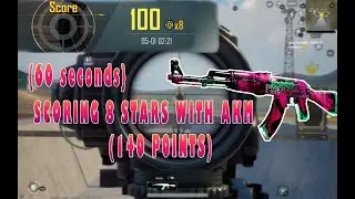 Scoring 8 stars with AKM 140 points cheer park PUBG MOBILE
