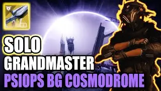 Solo GM Nightfall PsiOps Battleground: Cosmodrome - Polaris Lance & Dawn Chorus Warlock - Destiny 2