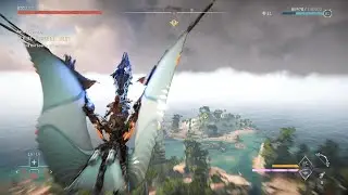 Horizon Forbidden West - how to remove the thunder cloud in burning shores