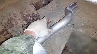 Замена и ремонт глушителя.