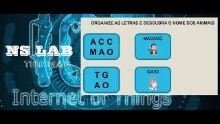 Tutorial: Organize as letras e Descubra o nome dos animais - Atividade em PowerPoint