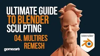 Blender Sculpting From ZERO to HERO Part 04   Remesh   Multires