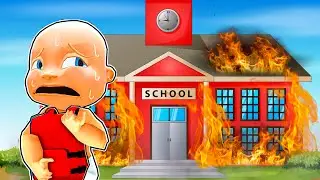 BABY ESCAPES SCHOOL FIRE!  (Who's Your Daddy?)