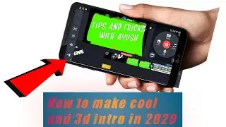How to make cool and 3d intro