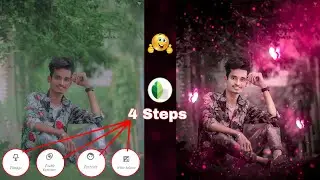 Snapseed Butterfly 🦋 Glowing Effect Photo Editing ||Snapseed Photo Editing 4 Steps