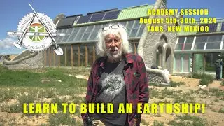 August #Earthship Academy in Taos, New Mexico