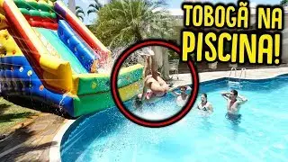 DESAFIO MAIS DIFÍCIL DO TOBOGÃ COM AMIGAS!! [ REZENDE EVIL ]