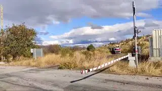 TCDD yük treninin Çankırı Korgun dan geçişi.