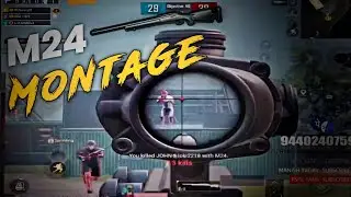 TDM M24 Montage🔥| Pubg Mobile | NRJ Gaming
