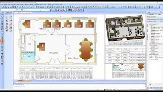 Area and Asset Scheduling in Caddie AEC .dwg software