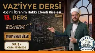 VAZ'İYYE DERSİ 13 -Eğinli İbrahim Hakkı Efendi