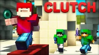 The CRAZIEST 1v4 Clutches in Ranked Bedwars