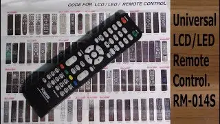 Universal LCD/LED Remote Control.RM-014S