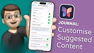 Add or Remove Suggested Data Types from Automatic Journaling Entries