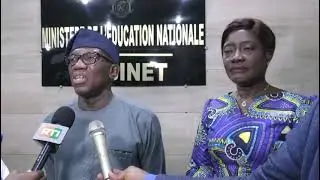 Le Commissaire de l’Union Africaine(#UA) aux Affaires Politiques chez le Professeur Mariatou Koné