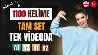 Bu 1100 Kelimeyle İngilizcede Seviye Atla! | A1’den B2’ye