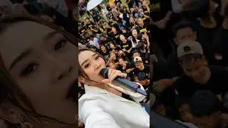 Difarina tampil beda