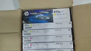 HP PageWide 975X Yellow Ink Cartridge     #hp  #ink