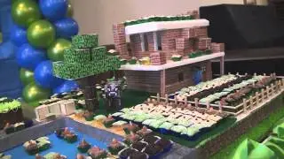 (Re-Upload) Festa de Aniversário de Minecraft!!! The best birthday of the Year!!!