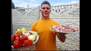 ОДЖАХУРИ в казане на костре | Очень вкусное грузинское блюдо