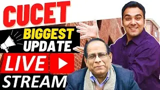 CUCET 2021 Biggest Update | Delhi University 50-50 Scheme | CUCET Syllabus + Dates | Live