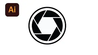 Photography Logo Design | Adobe Illustrator |#shorts