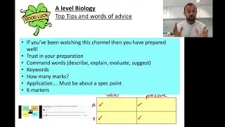 Final Exam Tips - last minute advice and key mistakes to avoid (OCR A Level Biology)