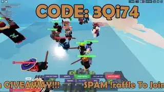 ROBUX GIVEAWAY | Roblox BedWars MINIGAMES LIVE
