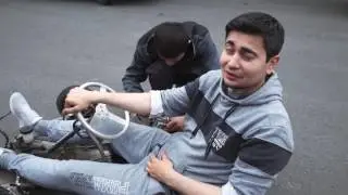 Электро КАРТ своими руками на стартере от КАМАЗа