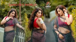 BONG BEAUTY IN OUTDOOR FEAT MONALISA SAREE FASHION VLOG 