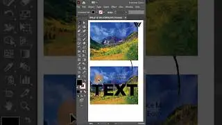 Master Image-in-Text Effect in Adobe Illustrator 🎨 | Easy Guide!