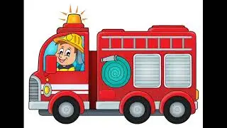 TEN LITTLE FIREMEN SLEEPING IN A ROW || PRENURSERY RHYMES || SHIKSHA KENDRA || CHITTOOR ||