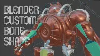 Tutorial Custom Bone Shape Blender 2.82