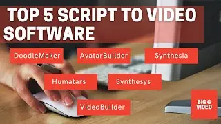 Top 5 Text to Video Editors - Including Real-life Avatars & DoodleMaker
