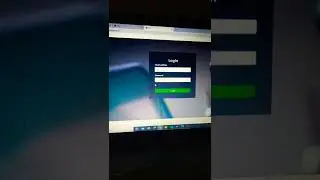 Login form using  bootstrap  