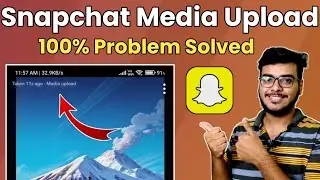 How To Remove Media Upload On Snapchat | Delete Snapchat Media Upload 100% Problem Solved