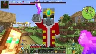Season 11 Minecraft Modded Survival Episode 14 - I Became the Hero of the Village
