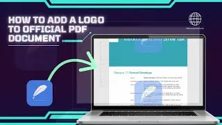 How to Add a Logo on Official PDF Document ❓ | LightPDF Editor