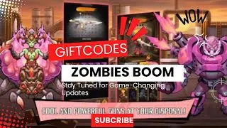 Zombies boom: All working Gift Code - New joining Code - Zombie games || Gaming Adventure ||