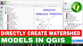 Making MODELS in QGIS for creating directly watershed