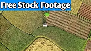 Village Ka Drone Video Free Me Use Kro  | Village Drone View || Village Drone Footage  || Free Stock