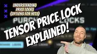 Solana NFT Marketplace Tensor Introduces PRICE LOCKS #solana #crypto #cryptocurrency