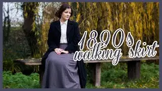 Making a late Victorian walking skirt